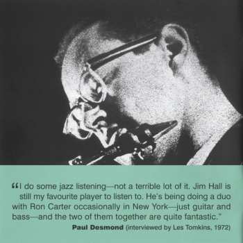 4CD/Doos Paul Desmond Jim Hall Quartet: Complete Recordings