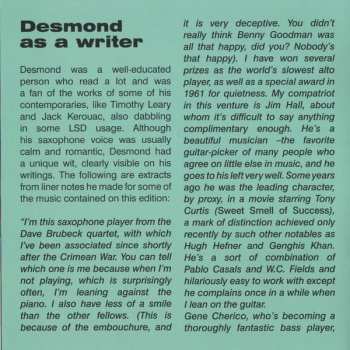 4CD/Doos Paul Desmond Jim Hall Quartet: Complete Recordings