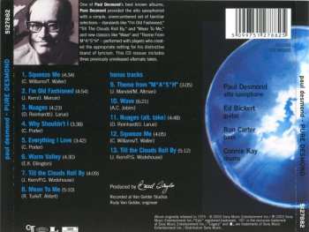CD Paul Desmond: Pure Desmond