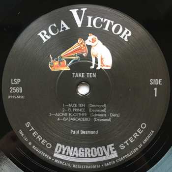LP Paul Desmond: Take Ten