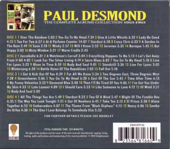 4CD/Doos Paul Desmond: The Complete Albums Collection 1953-1963