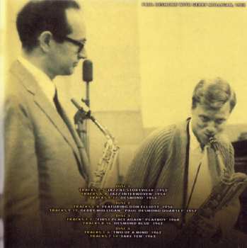 4CD/Doos Paul Desmond: The Complete Albums Collection 1953-1963
