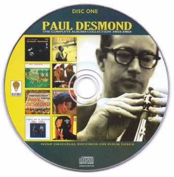 4CD/Doos Paul Desmond: The Complete Albums Collection 1953-1963