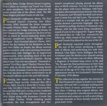 4CD/Doos Paul Desmond: The Complete Albums Collection 1953-1963