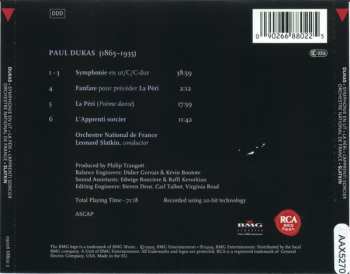 CD Orchestre National De France: Symphonie En Ut / La Péri / L'Apprenti Sorcier