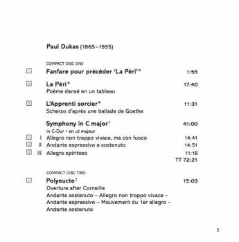 2CD BBC Philharmonic: The Essential Paul Dukas