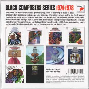 10CD/Doos Various: Black Composers Series 1974-1978