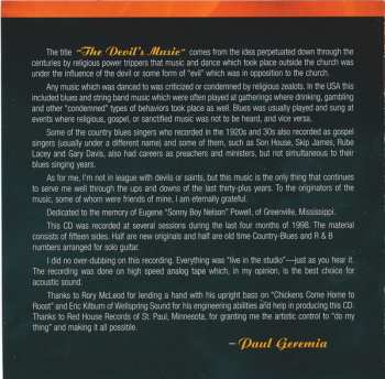 CD Paul Geremia: The Devil's Music