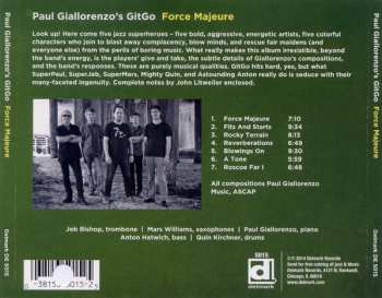 CD Paul Giallorenzo's Gitgo: Force Majeure