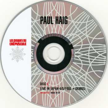 4CD/Doos Paul Haig: The Warp Of Pure Fun