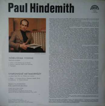 LP The Czech Philharmonic Orchestra: Symfonické Metamorfózy / Nobilissima Visione