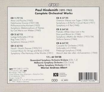 6CD/Doos Paul Hindemith: Complete Orchestral Works