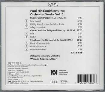6CD/Doos Paul Hindemith: Complete Orchestral Works
