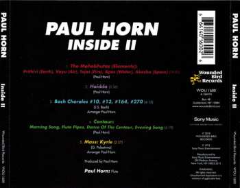 CD Paul Horn: Inside II