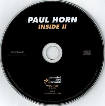CD Paul Horn: Inside II