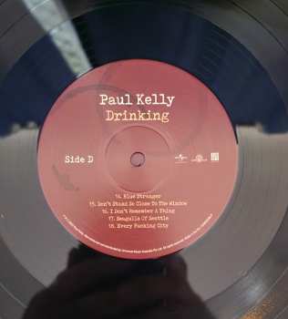 LP Paul Kelly: Drinking