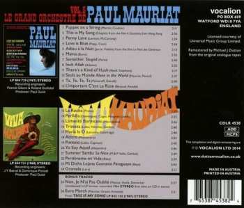 CD Paul Mauriat: Volume 5 / Viva Mauriat