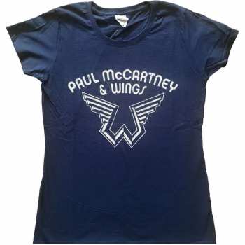 Merch Paul McCartney: Dames T-shirt Wings Logo Paul Mccartney 