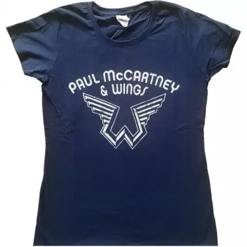 Dames T-shirt Wings Logo Paul Mccartney 