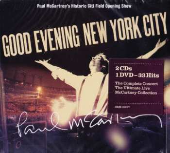 2CD/DVD Paul McCartney: Good Evening New York City