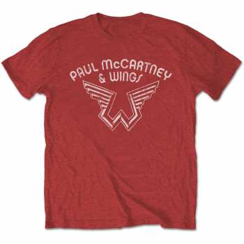 Merch Paul McCartney: T-shirt Wings Logo Paul Mccartney 