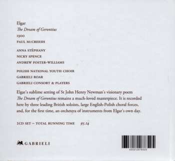 2CD Gabrieli Consort: The Dream Of Gerontius 1900