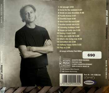 CD Paul Millns: Footsteps