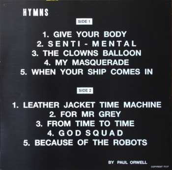 LP Paul Orwell: Acid Goth