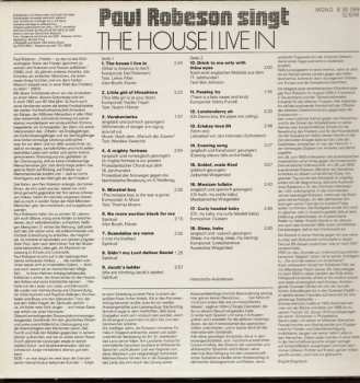 LP Paul Robeson: The House I Live In