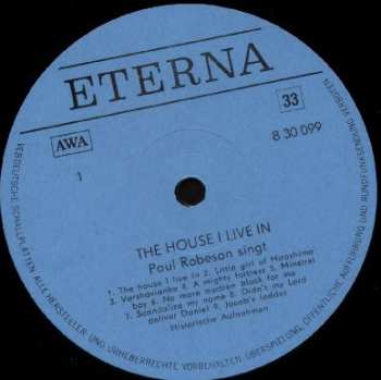 LP Paul Robeson: The House I Live In