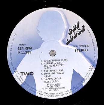 LP Paul Rodgers: Cut Loose