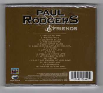 CD Paul Rodgers: Paul Rodgers & Friends - Live At Montreux 1994