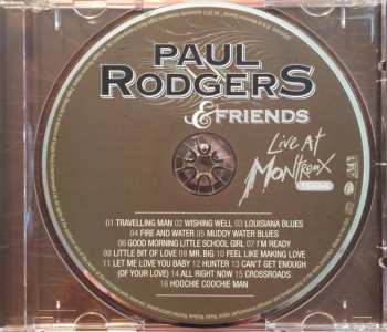 CD Paul Rodgers: Paul Rodgers & Friends - Live At Montreux 1994
