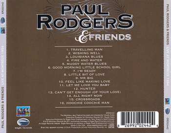 CD Paul Rodgers: Paul Rodgers & Friends - Live At Montreux 1994