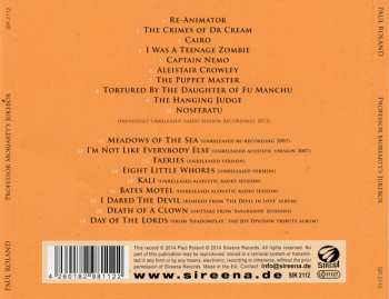 CD Paul Roland: Professor Moriarty's Jukebox