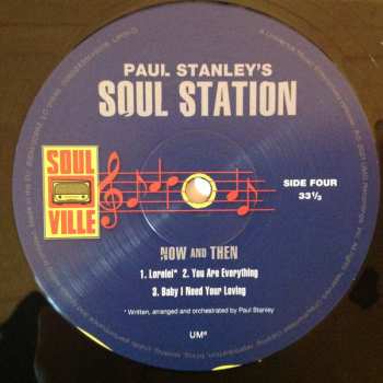 2LP Paul Stanley's Soul Station: Now And Then