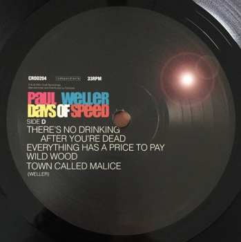 2LP Paul Weller: Days Of Speed