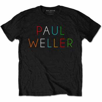 Merch Paul Weller: T-shirt Multicolour Logo Paul Weller 