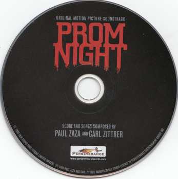 CD Paul Zaza: Prom Night (Original Motion Picture Soundtrack)