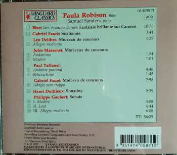 CD Paula Robison: Paula Robison Carmen Fantasy