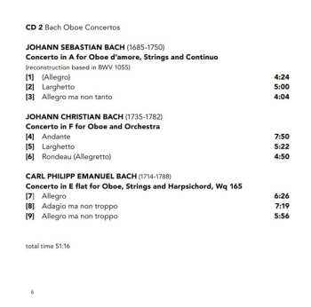 2SACD Johann Sebastian Bach: Oboe Passion - Arias & Concertos By J.S. Bach & Sons