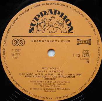 LP Pavel Bartoň: Můj Svět