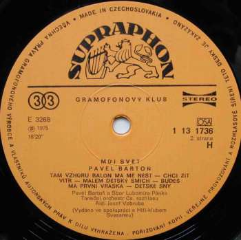 LP Pavel Bartoň: Můj Svět