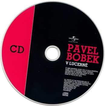 CD/DVD Pavel Bobek: V Lucerně (Legendární Koncert Z Lucerny Na CD A DVD)