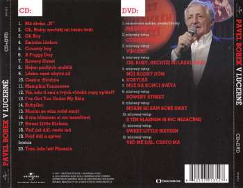 CD/DVD Pavel Bobek: V Lucerně (Legendární Koncert Z Lucerny Na CD A DVD)