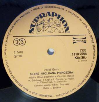 LP Pavel Grym: Šíleně Prolhaná Princezna