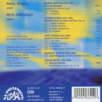 CD Petr Jiříkovský: Violin Recital