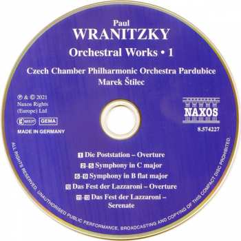 CD Pavel Vranický: Orchestral Works • 1