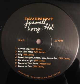 4LP/Doos Pavement: Terror Twilight: Farewell Horizontal LTD