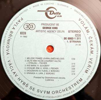 LP Václav Hybš Orchestra: Volám, Čekám, Věřím...